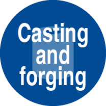 Casting and forging