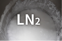 Liquefied nitrogen [-196°C]