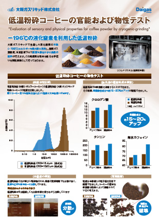 常温粉砕比較リーフレット